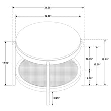 Load image into Gallery viewer, Benson - Round Coffee And End Table Set
