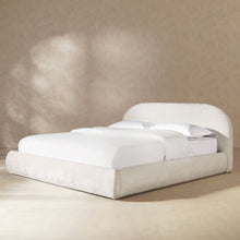 Load image into Gallery viewer, Archie Puffy Grounded - Upholstered Platform Bed
