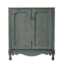 Load image into Gallery viewer, Vintage Double Sink Bathroom Vanity Set With Ceramic Sinks
