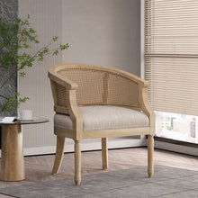 Load image into Gallery viewer, Curved Backrest Accent Chair
