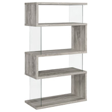 Load image into Gallery viewer, Elias - 4 Shelf Bookshelf With Zigzag Design
