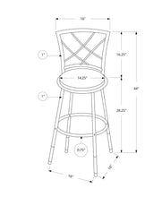 Load image into Gallery viewer, Swivel Stool Bar Height, Contemporary &amp; Modern Style (Set of 2)
