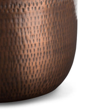 Load image into Gallery viewer, Griffen - Handcrafted Metal Storage Accent Table
