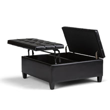 Load image into Gallery viewer, Harrison - Large Coffee Table Storage Ottoman
