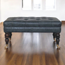 Load image into Gallery viewer, Buffalo - Ottoman With Castor Legs
