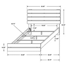 Load image into Gallery viewer, Geary - Slatted Headboard Panel Bedroom Set
