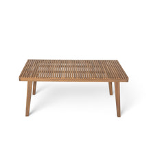 Load image into Gallery viewer, Outdoor Dining Table With Slatted Top, Ideal For Patio
