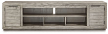 Load image into Gallery viewer, Naydell - XL TV Stand w/Fireplace Option - Gray
