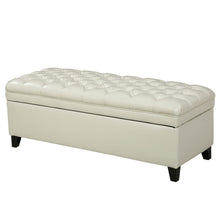 Load image into Gallery viewer, Juliana - Storage Ottoman With Birch Legs
