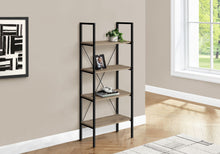 Load image into Gallery viewer, Bookshelf, Bookcase, 4 Tier, Office, Bedroom, Contemporary, Modern
