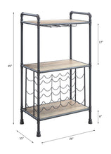 Load image into Gallery viewer, Brantley - Wine Rack - Gray / Oak
