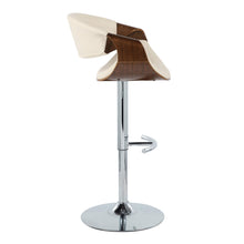 Load image into Gallery viewer, Symphony - Mid Century Modern Adjustable Barstool &amp; Swivel With Rounded T Footrest (Set of 2)

