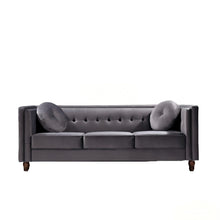 Load image into Gallery viewer, Chesterfield Sofa With Square Arms For Living Room
