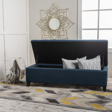 Load image into Gallery viewer, Upholstered Storage Ottoman Bench, Foot Rest For Bedroom
