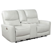 Load image into Gallery viewer, Denson - Power Reclining Loveseat With Console And USB Port

