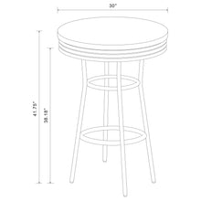 Load image into Gallery viewer, Round Bar Table With Retro Design - Black
