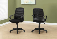Load image into Gallery viewer, Office Chair, Adjustable Height, Swivel, Ergonomic, Armrests
