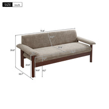 Load image into Gallery viewer, Loveseat Sofa 2 Seater Couch With Armrest Pillows
