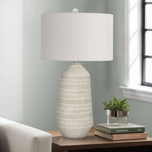 Load image into Gallery viewer, Contemporary Lighting, Table Lamp - Cream - Ceramic
