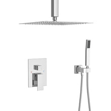 Load image into Gallery viewer, Dual Shower Head System With Ceiling Mount And Rough In Valve
