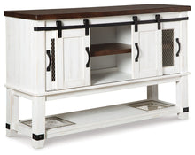 Load image into Gallery viewer, Valebeck - Dining Room Server - White / Brown

