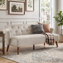 Load image into Gallery viewer, 3 Seater Tufted Upholstered Couch Comfy Living Room Sofa
