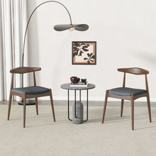 Load image into Gallery viewer, Dining Chairs With Ergonomic Backrest &amp; Comfort Cushions (Set of 2)
