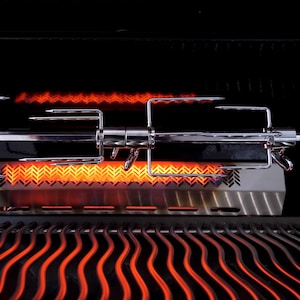 Napoleon Prestige PRO 500 Propane Grill with Infrared Rear and Side Burners and Rotisserie Kit