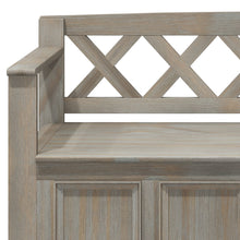 Load image into Gallery viewer, Amherst - Handcrafted Entryway Storage Bench
