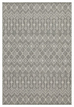 Load image into Gallery viewer, Sunshine - 5'3" X 7'3" Indoor &amp; Outdoor Area Rug Polypropylene - Silver
