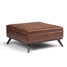 Load image into Gallery viewer, Owen - Multifunctional Square Coffee Table Storage Ottoman
