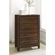 Load image into Gallery viewer, Anza - 4 Drawer Chest Storage Solution - Walnut
