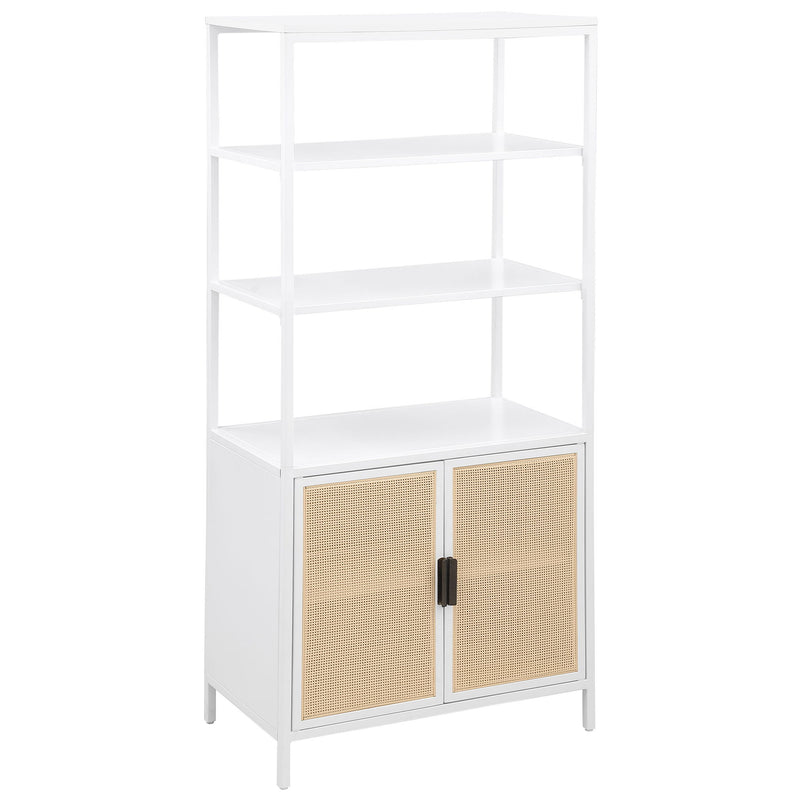 Kenneth - 3 Shelf Radio Weave Accent Cabinet