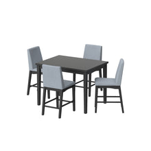 Load image into Gallery viewer, 5 Piece Gathering Height Set - Gray - Wood
