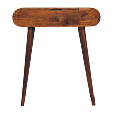 Load image into Gallery viewer, Mini Round Fold Vanity - Chestnut
