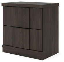 Load image into Gallery viewer, Shaehartin - Two Drawer Night Stand - Dark Brown
