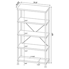 Load image into Gallery viewer, 4 Shelf Bookcase
