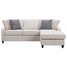 Load image into Gallery viewer, Isla - L-Shaped Sectional Sofa With Pillows - Beige
