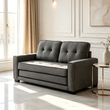 Load image into Gallery viewer, Upholstered Pull Out Sleeper Loveseat
