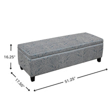 Load image into Gallery viewer, Indoor Storage Ottoman Bench With Hidden Storage - Pattern
