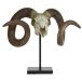 Load image into Gallery viewer, Ram Skull Decorative Sculpture
