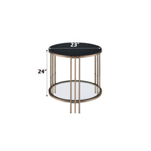 Load image into Gallery viewer, Abisha - Sintered Stone Top Round Table
