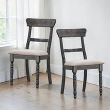 Load image into Gallery viewer, Leventis - Linen Weathered Side Chair (Set of 2) - Light Brown
