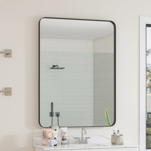 Load image into Gallery viewer, Wall Mirror Rectangular Mirror Metal Framed Mirror Vanity Mirror Dressing Mirror, For Bathroom, Living Room, Bedroom
