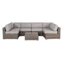 Load image into Gallery viewer, Seating Set With Cushions Handcrafted Wicker Design
