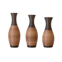 Load image into Gallery viewer, Designer Floor Vases, Large Vases For Home Decor Flooring (Set of 3)
