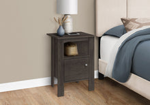 Load image into Gallery viewer, Accent Nightstand Side Table, Storage, Transitional - Oak
