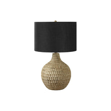 Load image into Gallery viewer, Lighting, Table Lamp, Resin, Contemporary - Brown
