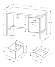 Load image into Gallery viewer, Computer Desk For Home Office, Left, Right Set - Up, Storage Drawers, Modern Design
