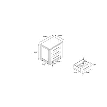 Load image into Gallery viewer, Avery - Nightstand With Top Spacious Drawers, Block Feet - Beige
